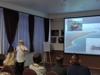 Лекция по линии РГО в Краевой научной библиотеке им. С.П. Крашениннкова 0